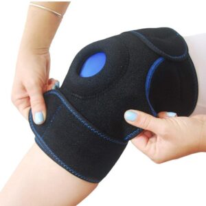 Genunchiera universala ajustabila cu pachet gel racire