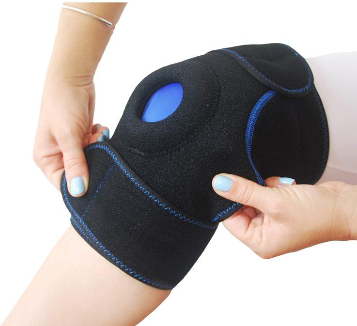 Genunchiera universala ajustabila cu pachet gel racire